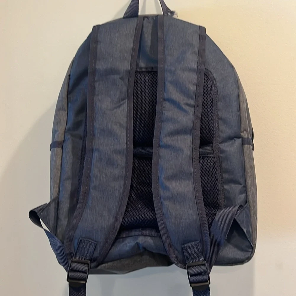 New York Yankees backpack.  MLB.  Baseball.  Dark grey